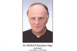 ks. prałat Stanisław Ozga proboszcz 01.07.1983 – 21.08.2020